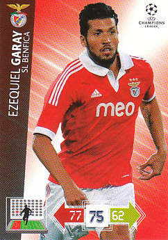 Ezequiel Garay SL Benfica 2012/13 Panini Adrenalyn XL CL #61